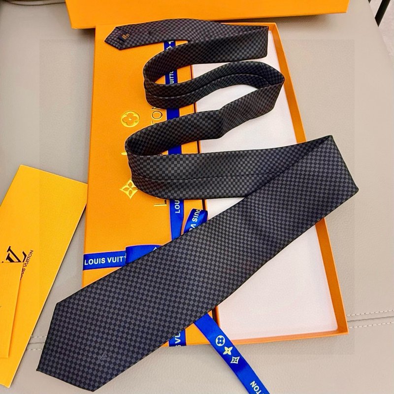 LV 체크 넥타이 001-265250