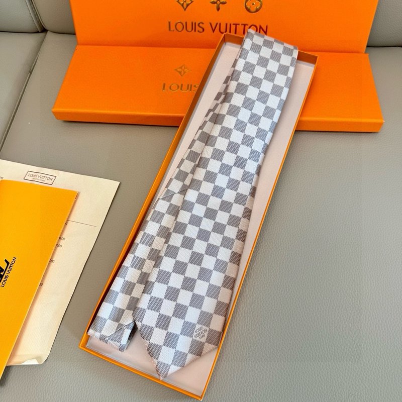 LV 다미에 체크 넥타이 001-265276