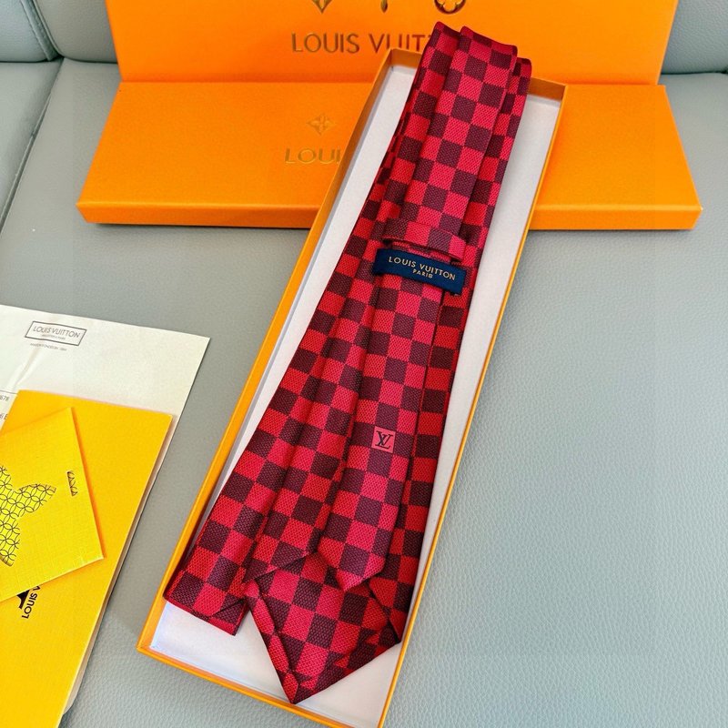LV 다미에 체크 넥타이 001-265276