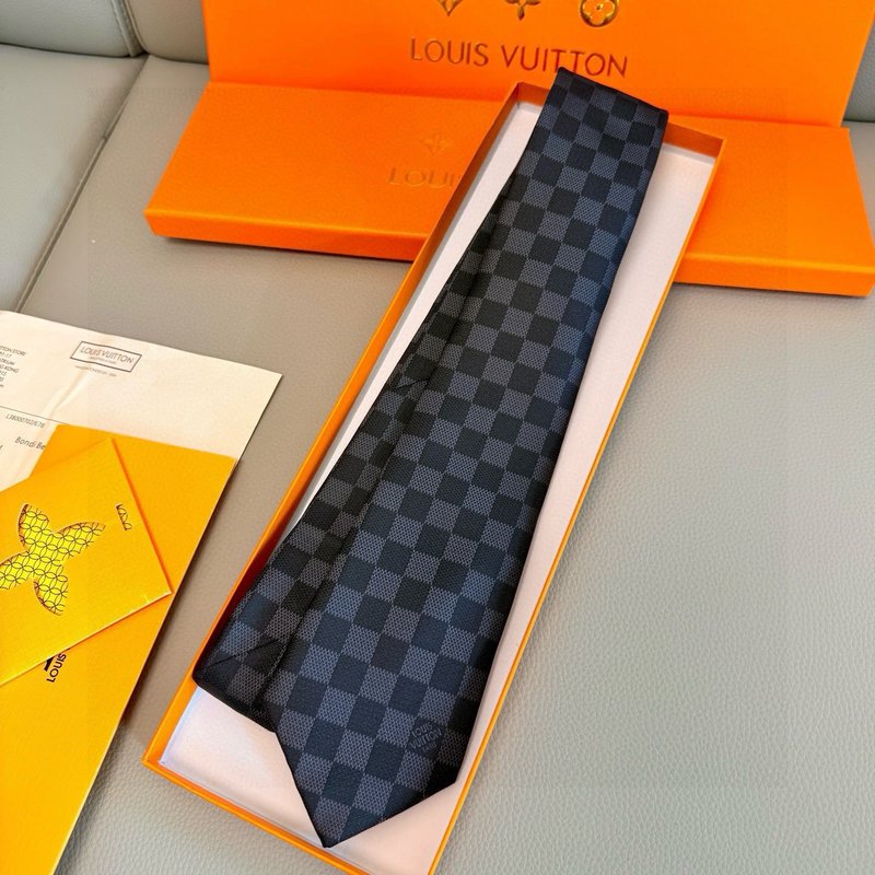 LV 다미에 체크 넥타이 001-265276