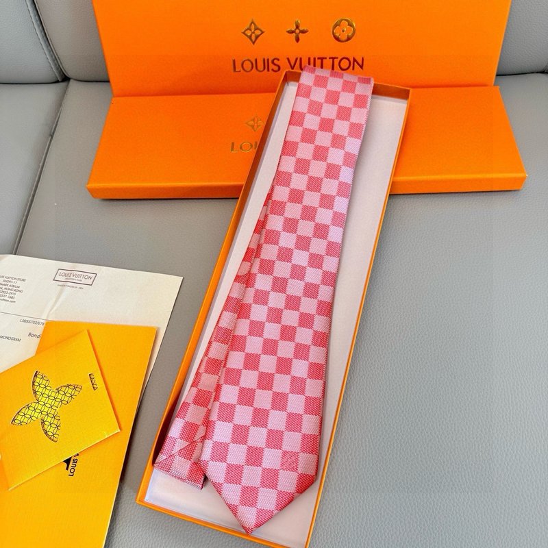 LV 다미에 체크 넥타이 001-265276