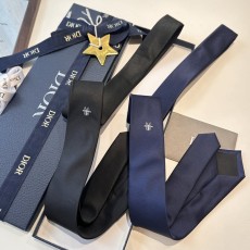 디올 남성 심플 로고 자카드 넥타이 001-265328