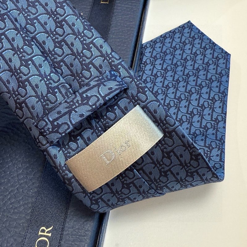 DIOR 남성 클래식 로고 자카드 넥타이 001-265442