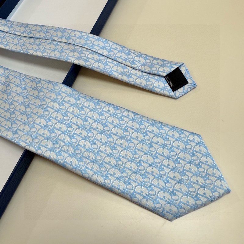디올 남성용 클래식 로고 자카드 넥타이 001-265460