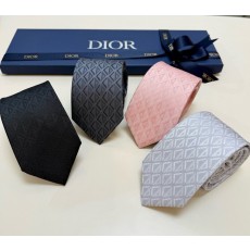 DIOR 다이아몬드 패턴 넥타이 001-265523
