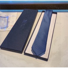 디올 남성 실크 체크 넥타이 001-265539