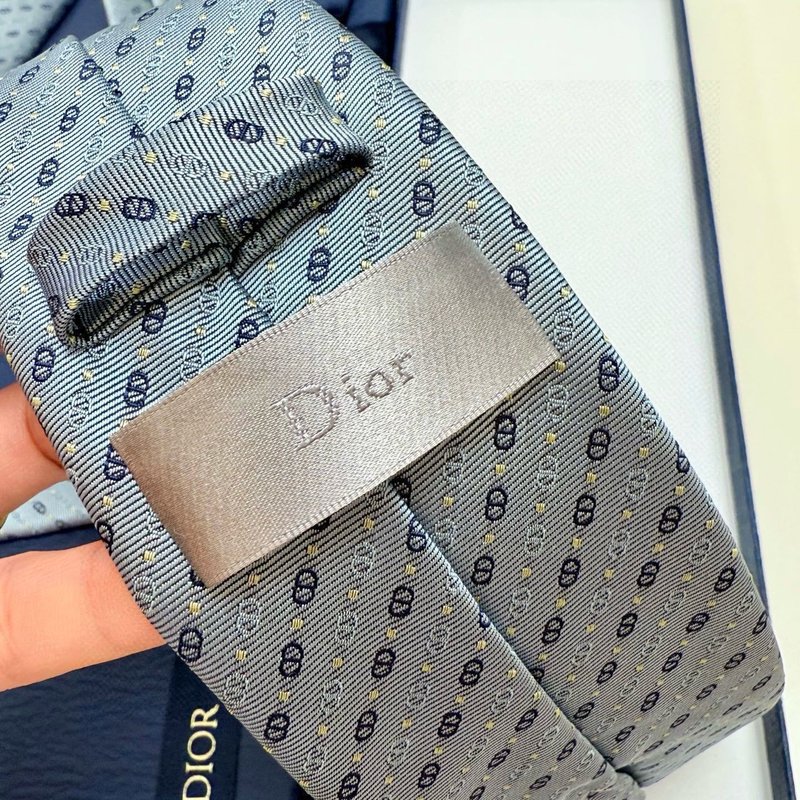 디올 남성 넥타이 클래식 로고 자카드 001-265548