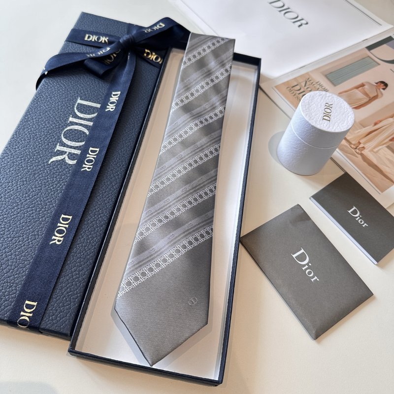 디올 오블리크 자카드 넥타이 001-265572