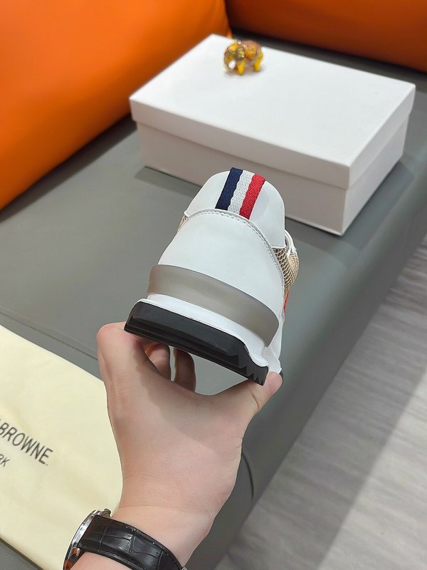 브라운 남성 캐주얼 슈즈 가죽 001-265744