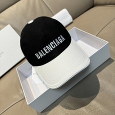 발렌시아가 신상 블랙화이트 야구모자 001-265918
