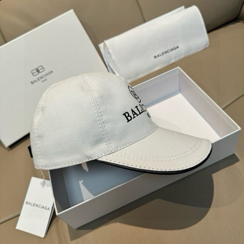 발렌시아가 신상 야구모자 흰색 검정색 001-265935