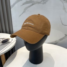 발렌시아가 워싱 코튼 더블 B 로고 볼캡 001-265948