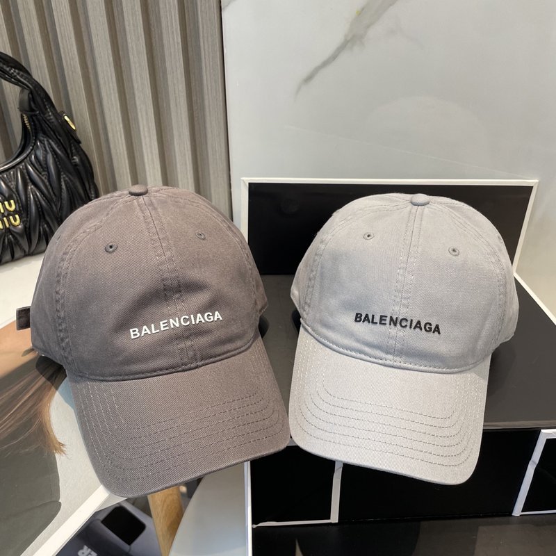 발렌시아가 워시드 코튼 볼캡 001-265951