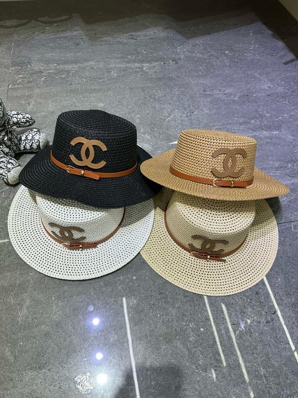 샤넬 프렌치 라피아 밀짚모자 001-265974