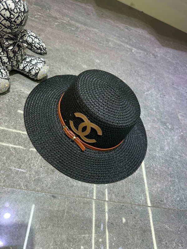 샤넬 프렌치 라피아 밀짚모자 001-265974