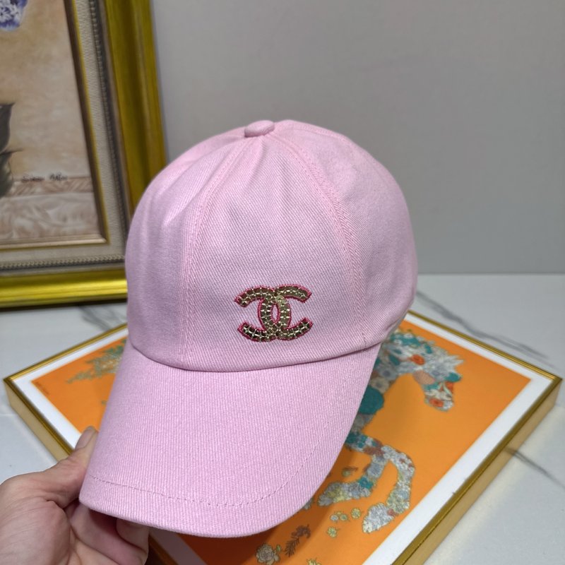 샤넬 스팽글 더블 C 볼캡 001-266004
