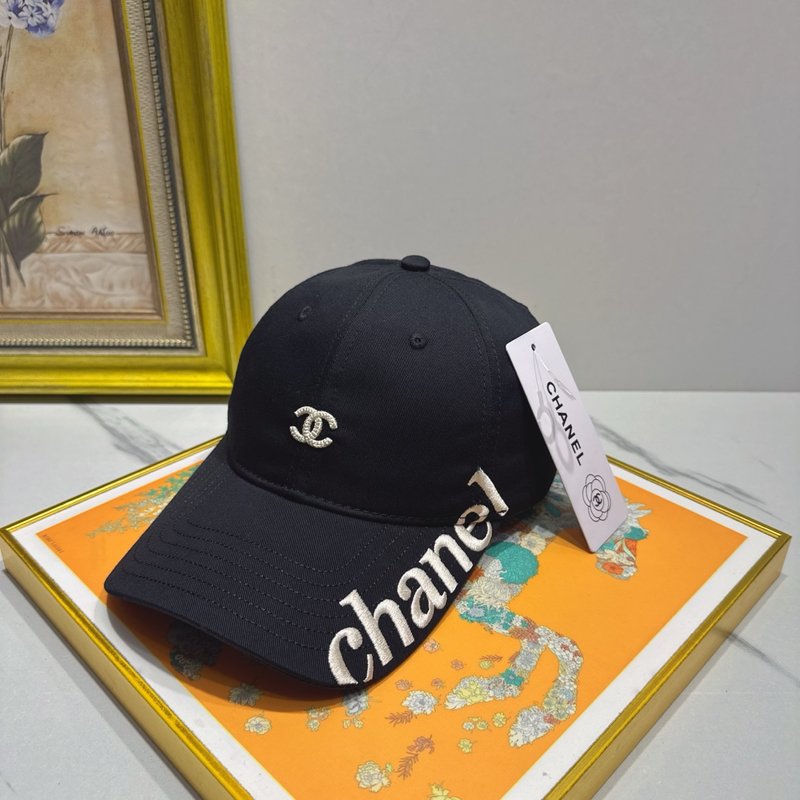샤넬 코튼 야구 모자 001-266011