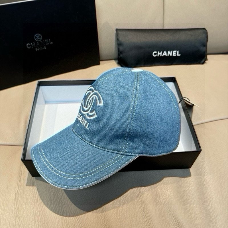 샤넬 청바지 자수 야구모자 001-266042