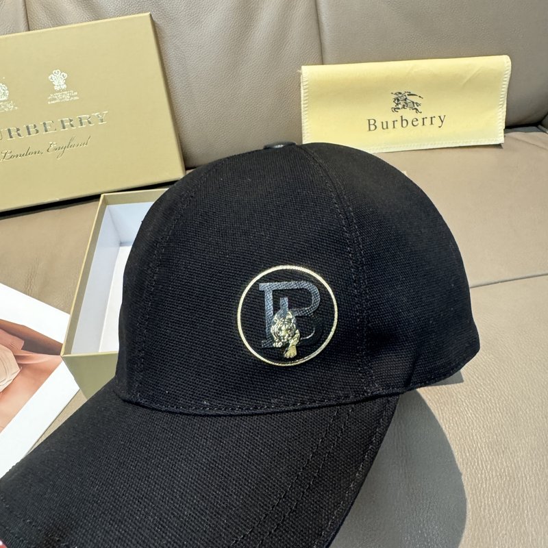 버버리 오리지널 볼캡 흑백 두색 001-266057