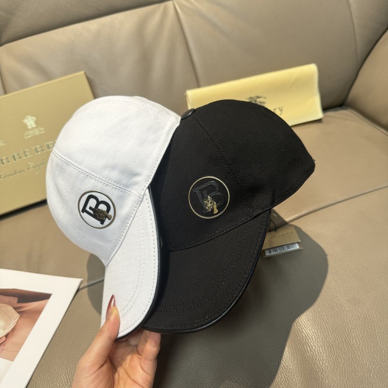 버버리 오리지널 볼캡 흑백 두색 001-266057