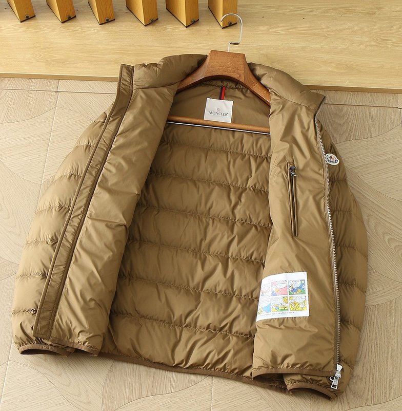 Monc1er 스탠드칼라 경량 구스 다운 자켓 001-266107