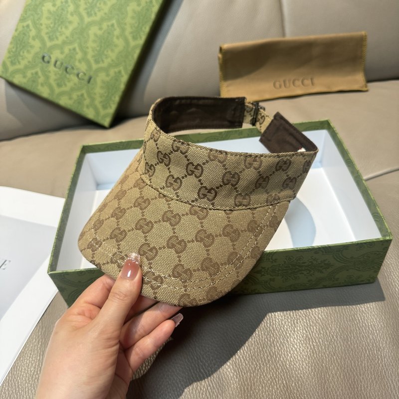 Gucci 와이드 리본 바이저 001-266174