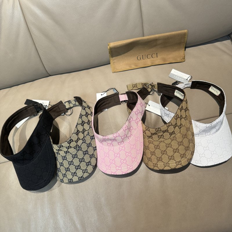 Gucci 와이드 리본 바이저 001-266174