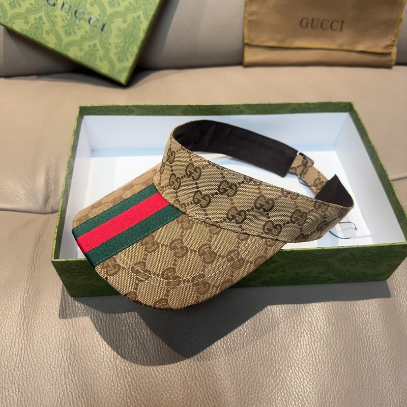 Gucci 와이드 리본 바이저 001-266177