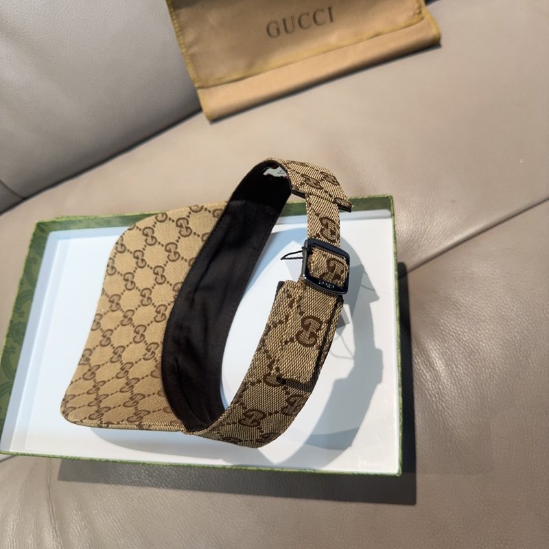 Gucci 와이드 리본 바이저 001-266177