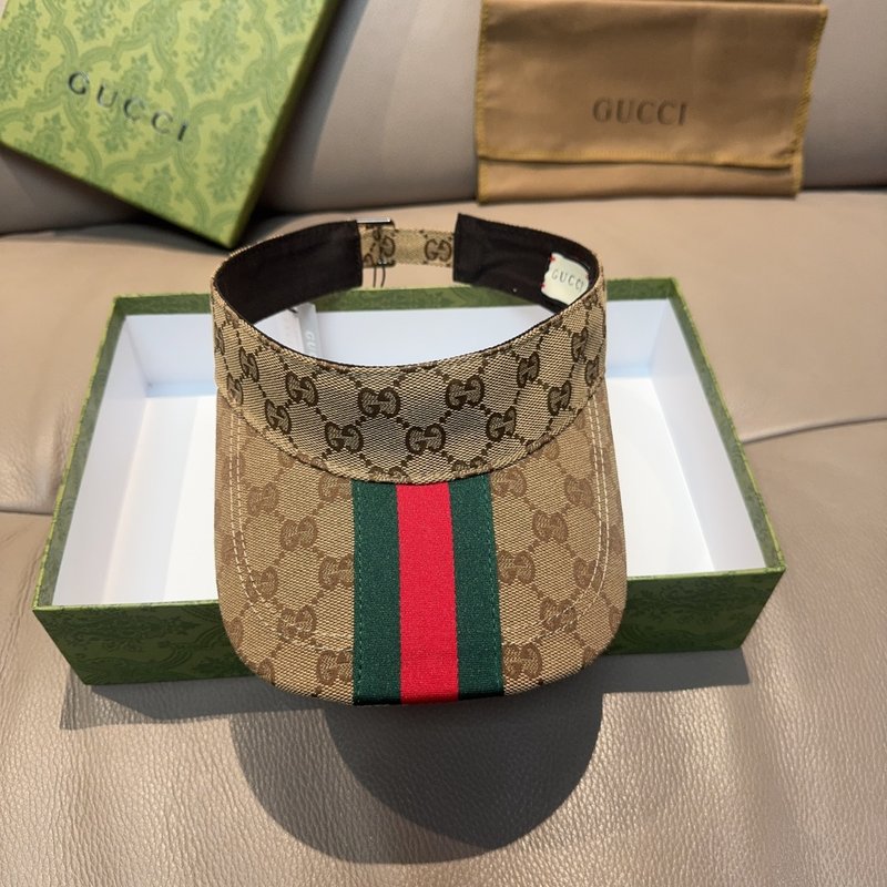 Gucci 와이드 리본 바이저 001-266177
