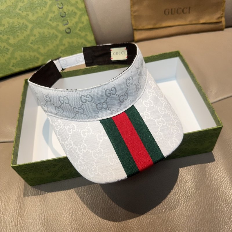Gucci 와이드 테이프 선캡 001-266181