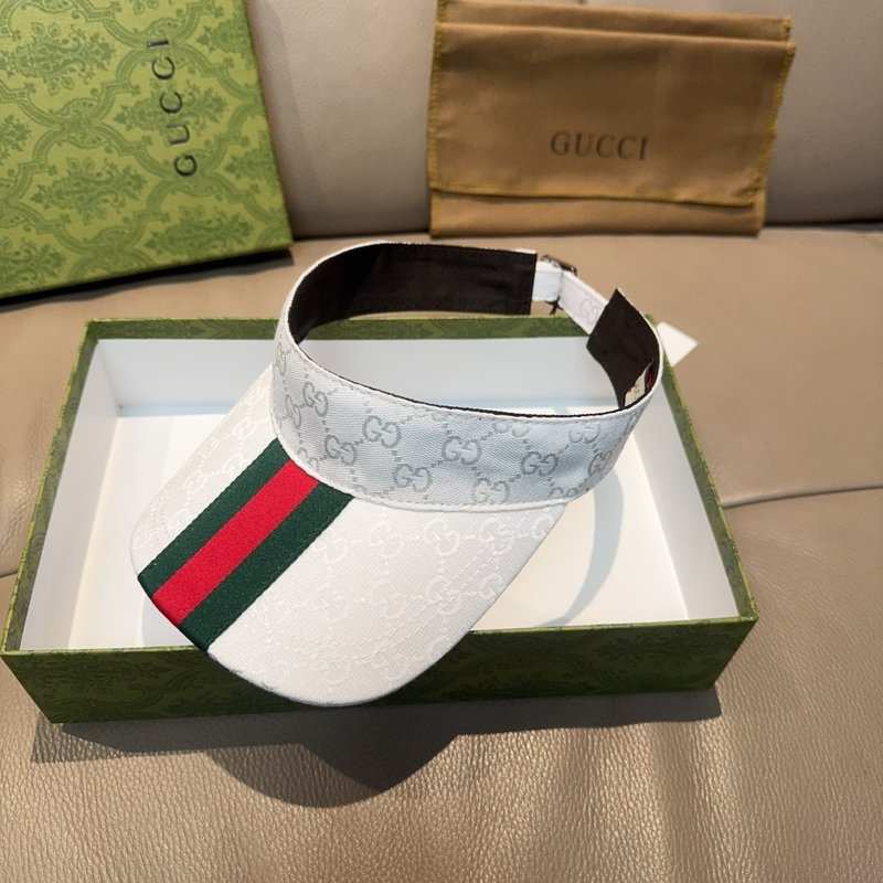 Gucci 와이드 테이프 선캡 001-266181