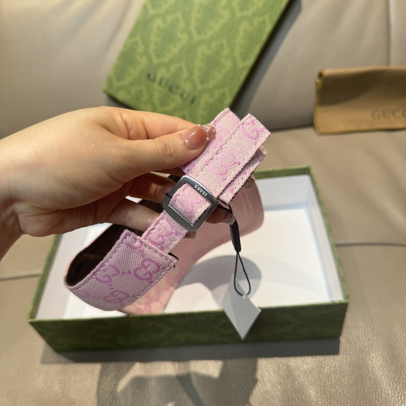 Gucci 와이드 리본 버킷햇 001-266182