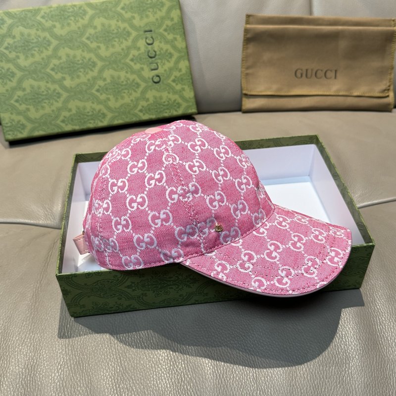Gucci 사탕색 메탈 더블G 야구모자 001-266191