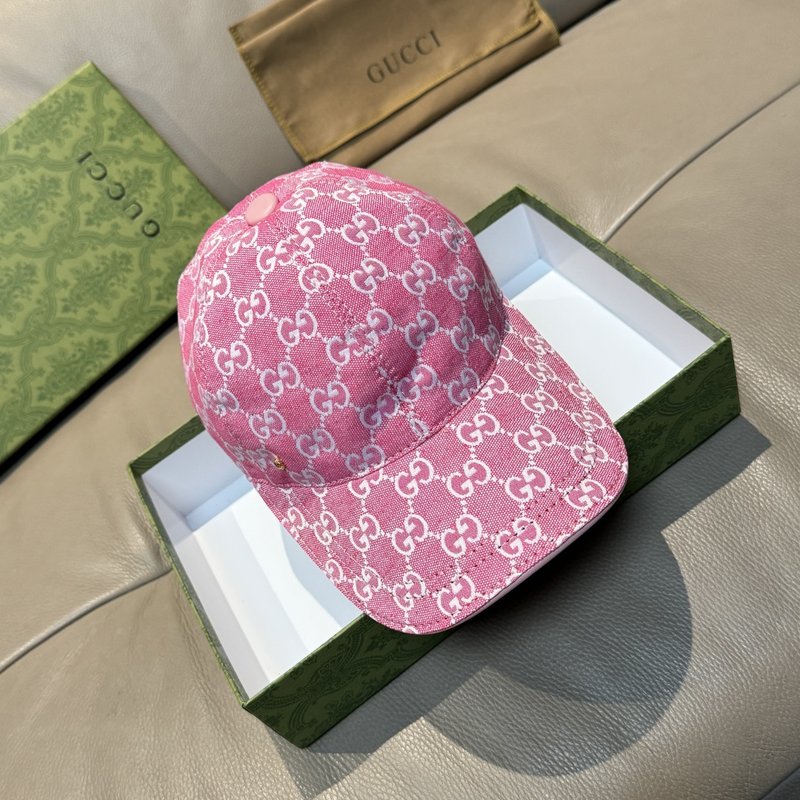 Gucci 사탕색 메탈 더블G 야구모자 001-266191