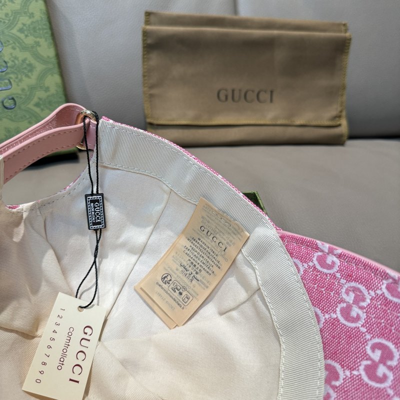 Gucci 사탕색 메탈 더블G 야구모자 001-266191