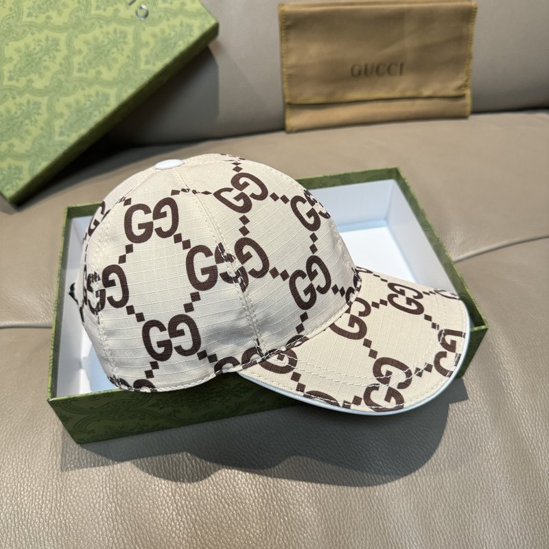 Gucci 야구모자 더블 G 캔버스 가죽 001-266225