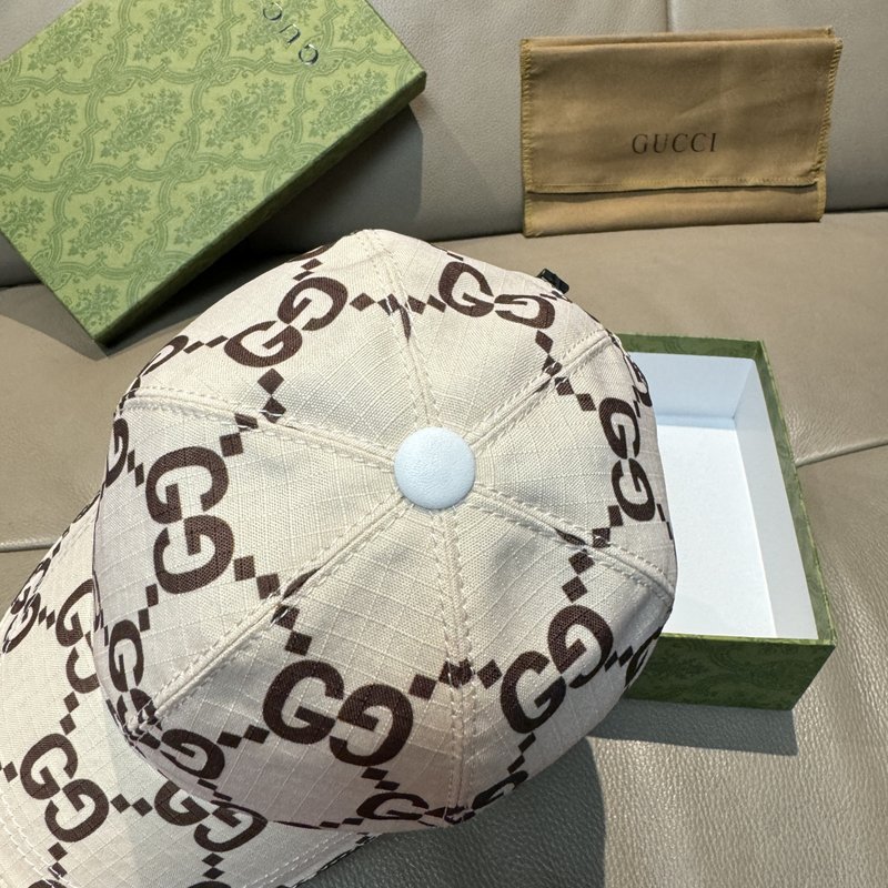 Gucci 야구모자 더블 G 캔버스 가죽 001-266225