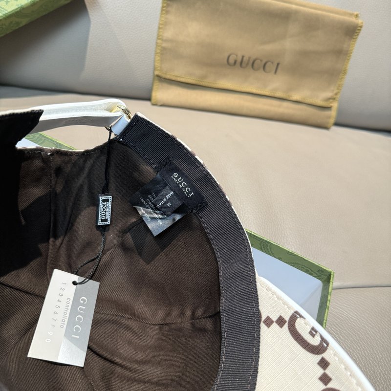 Gucci 야구모자 더블 G 캔버스 가죽 001-266225