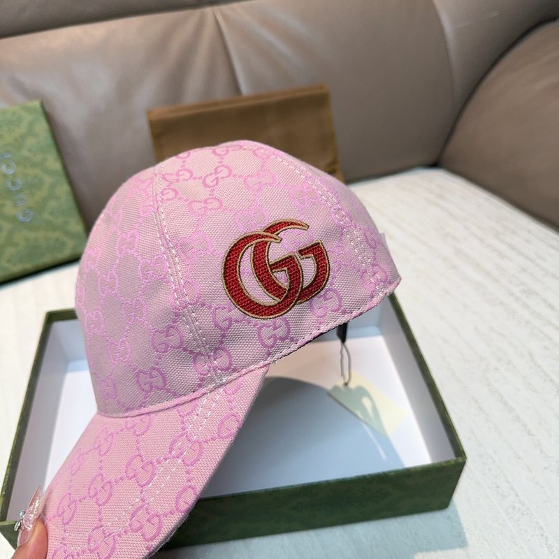 Gucci 신상 더블 G 자수 야구모자 001-266240
