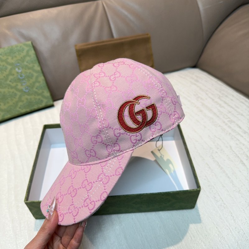 Gucci 신상 더블 G 자수 야구모자 001-266240