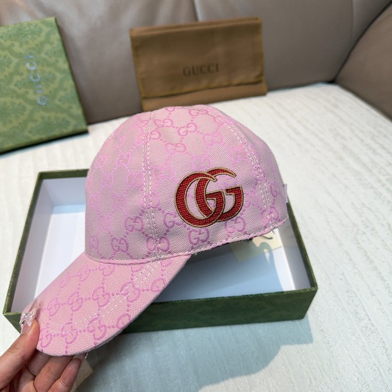 Gucci 신상 더블 G 자수 야구모자 001-266240