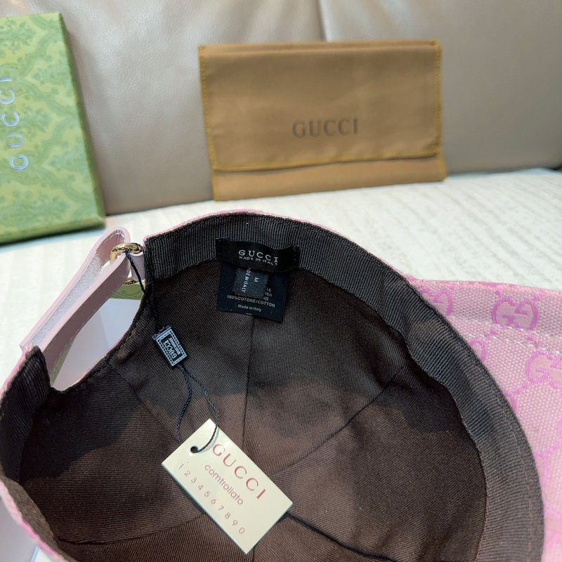 Gucci 신상 더블 G 자수 야구모자 001-266240