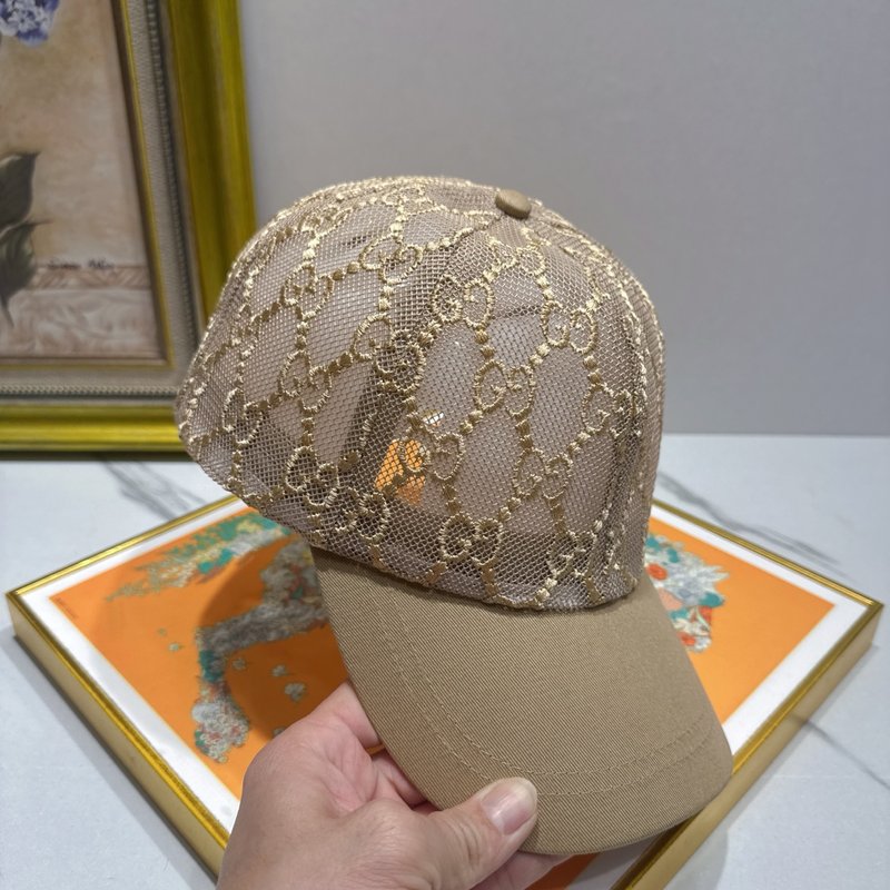 GUCCI 레이스 자수 야구 모자 001-266262