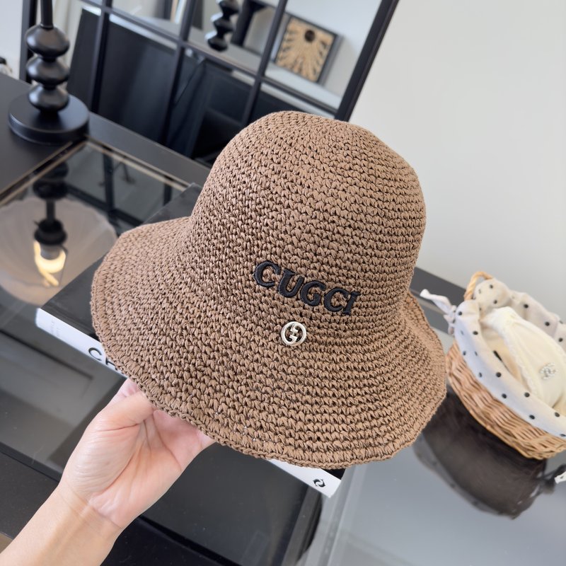 Gucci 여름 접이식 밀짚모자 001-266270