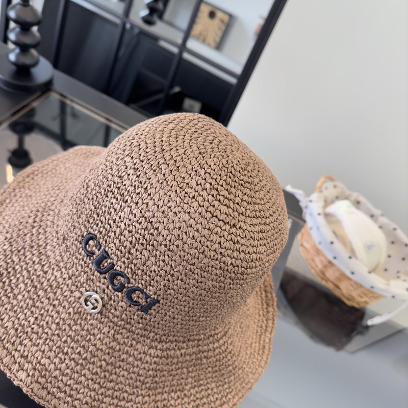 Gucci 여름 접이식 밀짚모자 001-266270