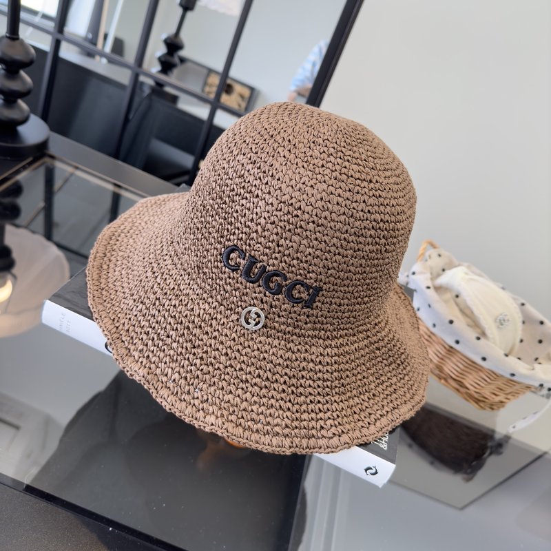 Gucci 여름 접이식 밀짚모자 001-266270