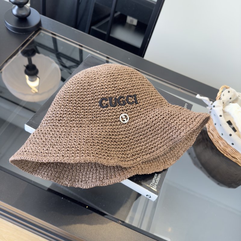 Gucci 여름 접이식 밀짚모자 001-266270
