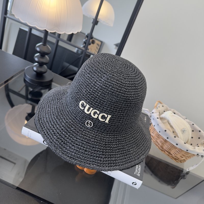 Gucci 여름용 접이식 밀짚모자 001-266271
