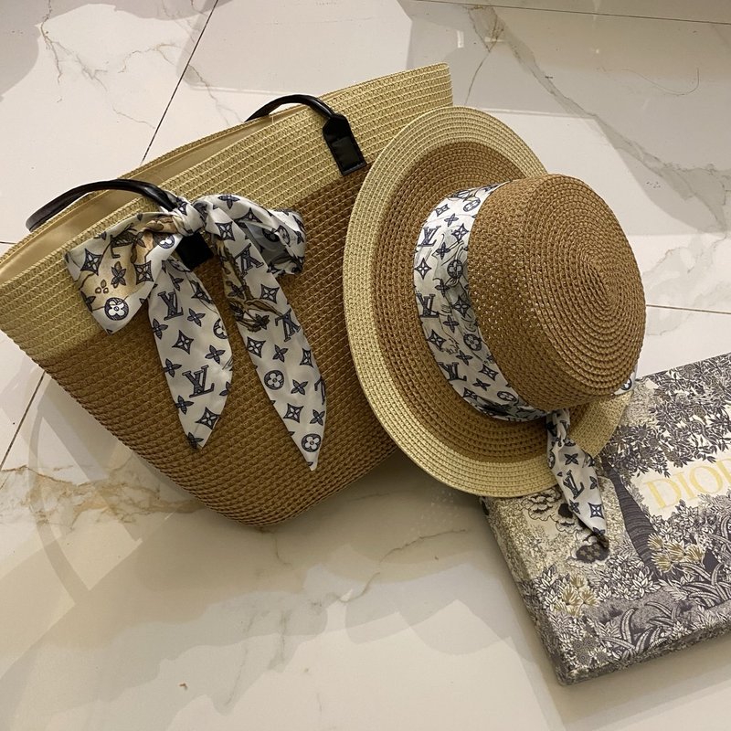 LV 플랫캡 비치백 001-266292